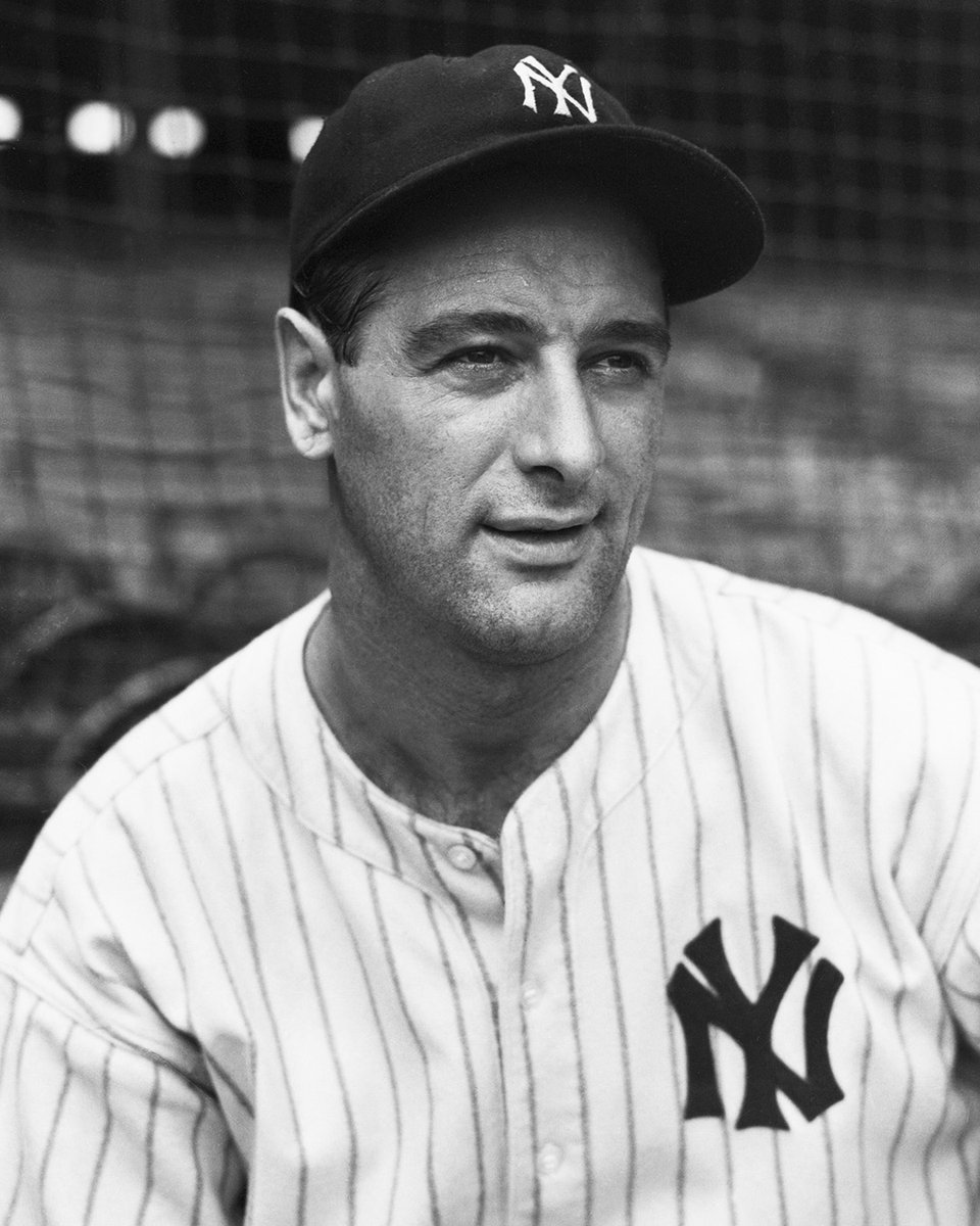 Lou Gehrig was my historical baseball hero ... the guy who i read every book about when i was a kid. His name is forever linked with ALS and, for me, it links him with my late buddy Russ Pallesen. Russ was smart af, good looking, accomplished, athletic and a fitness nut ... it 