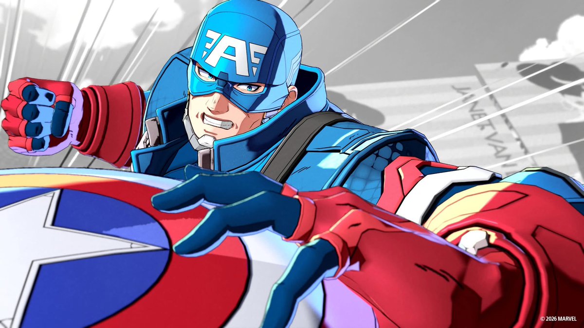 RetroJoe94's tweet photo. @profmdwhite 

Thoughts on the new designs they gave Tony and Steve in Marvel Tōkon: Fighting Souls? https://t.co/keJ0DEj9UR