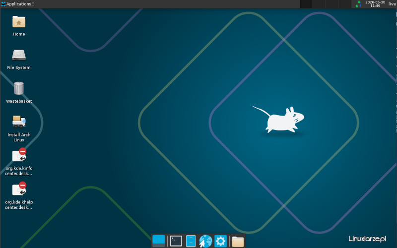 linuxiarze's tweet photo. Dodane do bazy: ArchEZ. ArchEZ (poprzednio: ZestISO) to dystrybucja Linuksa na komputery stacjonarne, oparta na systemie Arch Linux. https://t.co/cAGzMNow2w #linux #archlinux https://t.co/86SLKxXaS3