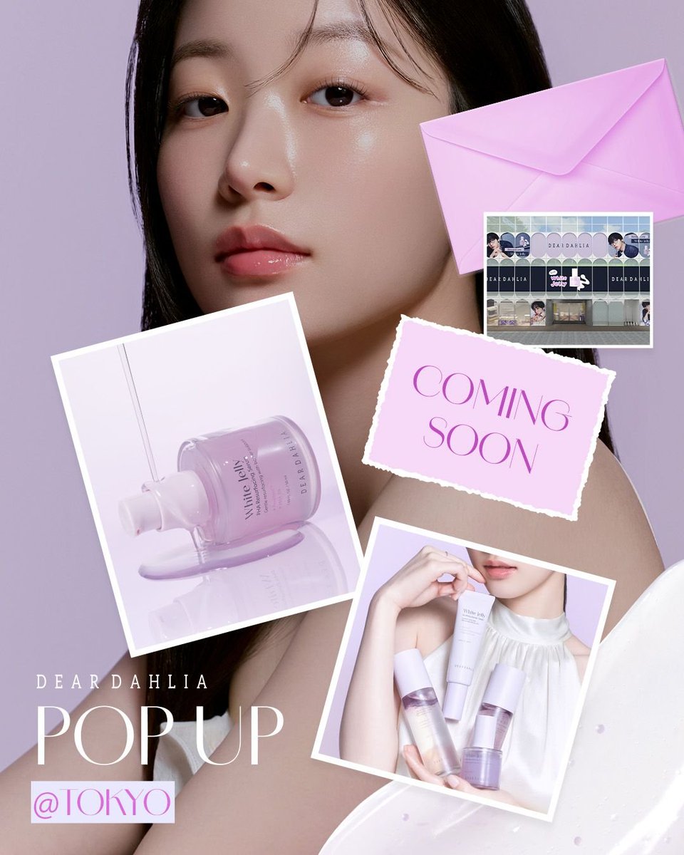 deardahlia_jp's tweet photo. Tokyo, soon...

#ディアダリア#DEARDAHLIA#POPUP#ポップアップ#ホワイトジェリー https://t.co/ntDzLcQHkE