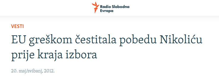 jolanda_tekila's tweet photo. - 23. avgusta 2011. Merkel dolazi u zvaničnu posetu Srbiji i traži od Tadića ukidanje srpskih opština na severu Kosova (policije, sudstva, lokalnih samouprava)
- Tadić odbija, naglašava da Srbija nikada neće priznati  Kosovo i navodi da je to "crvena linija" preko koje neće preći.
- 20. Maja 2012, EU čestita pobedu radikalima tri sata pre završetka izbora i instalira zločinački radikalski vazalni režim.
- Od tada do danas, radikali bivaju uhvaćeni sa pola tone kokaina, 5 tona marihuane, u ubijanju decu, prave rudarsku koloniju, otimaju sve medije, melju ljude u Ritopeku, organizju kriminalne grupe, policija sahranjuje ljude u buradima, izdaju sve državne i nacionalne interese i prepuštaju njihovom bratu Kurtiju kompletan sever Kosova...
- EU: "Srbija ide u dobrom pravcu"