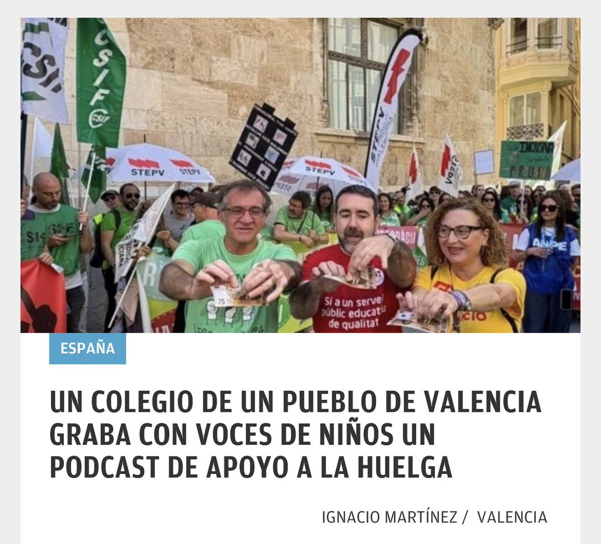 dptr22's tweet photo. 🔴 Qué vergüenza.
👉 La izquierda no tiene límites: utiliza a niños para sus reivindicaciones laborales.
Esta gentuza es la que da clases a nuestros hijos.

Deberían estar inhabilitados de por vida para ejercer la docencia.

Para la izquierda no existen límites. Ninguno.