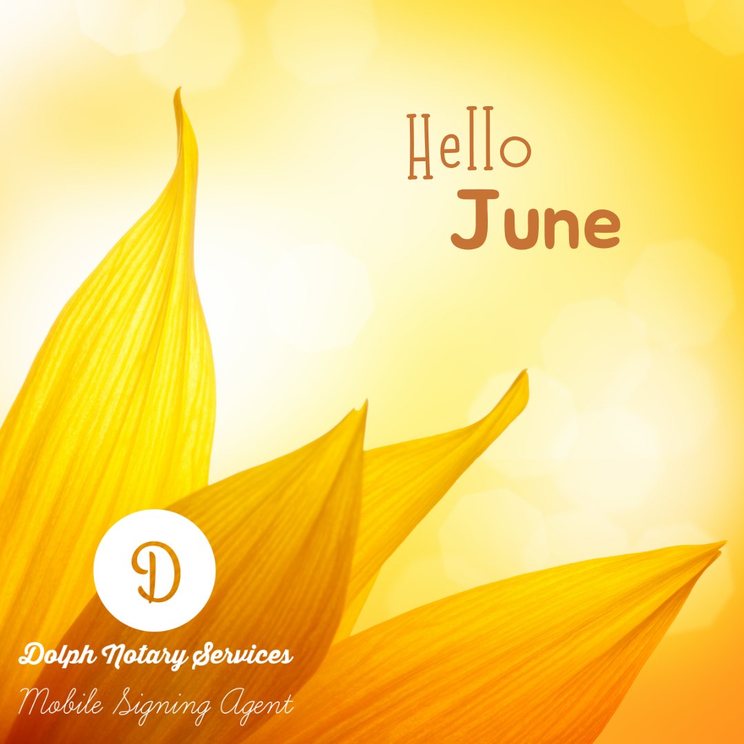 DolphNotary's tweet photo. New month. New opportunities.
Whether you're buying a home, updating a Power of Attorney, handling estate paperwork, or planning a wedding ceremony, June is a great time to check a few important items off your to-do list.
#JuneGoals #DolphNotaryServices #CentralIndiana https://t.co/DAdHppEROv