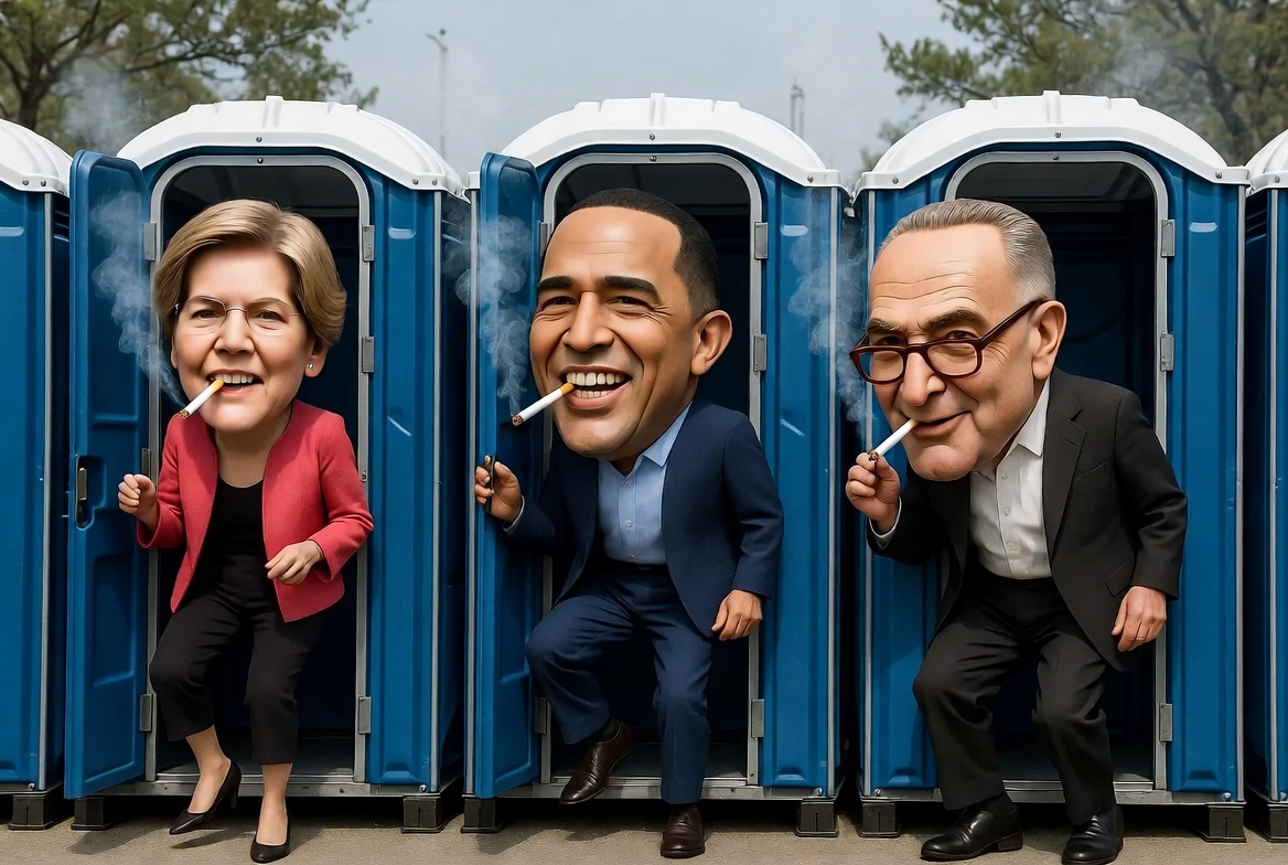 1TexasRednecker's tweet photo. BREAKING
After Graham Platner reveals what they do for him, democrats demand porta-johns be covered by insurance as a sex aid
In other news, Nancy Pelosi buys major stake in Poly-John... https://t.co/SyFf3ocQEW