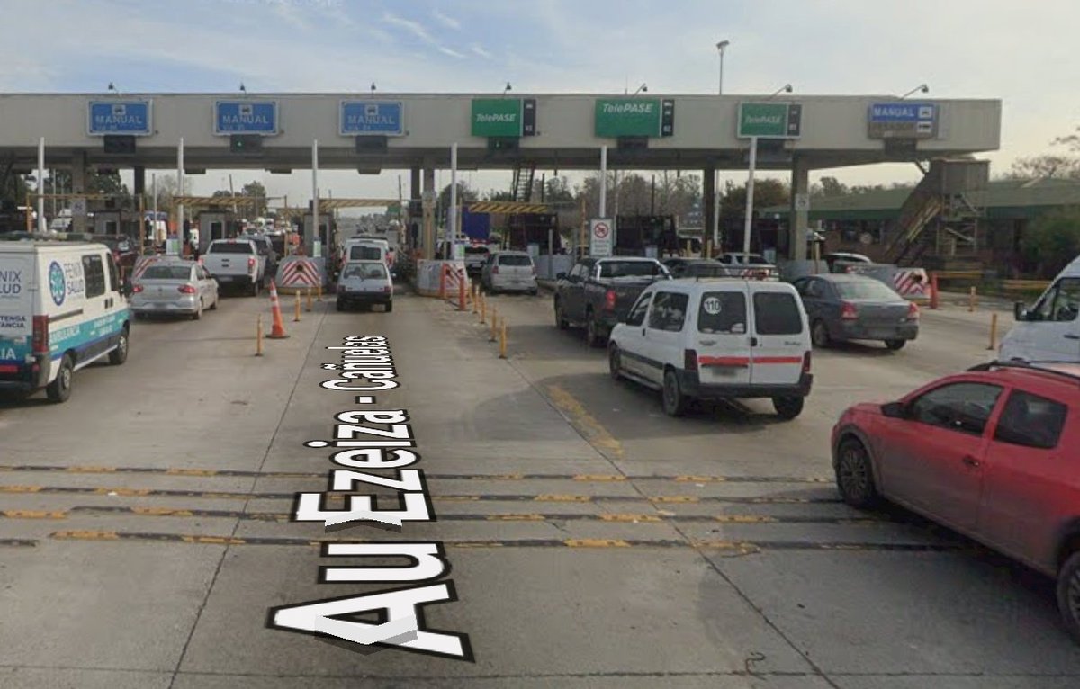 jotaleonetti's tweet photo. @JCorsu @AUSA Ese peaje corresponde a @CorredoresAR, empresa del Estado Nacional, que está en desguace. 
Se espera la privatización de #AuRiccheri y #AuEzeiza: sólo para el mantenimiento, manteniendo los #peajes. Exigían #freeflow, pero tienen que cambiar Leyes para poder penalizar la evasión. https://t.co/74JCatX6QK