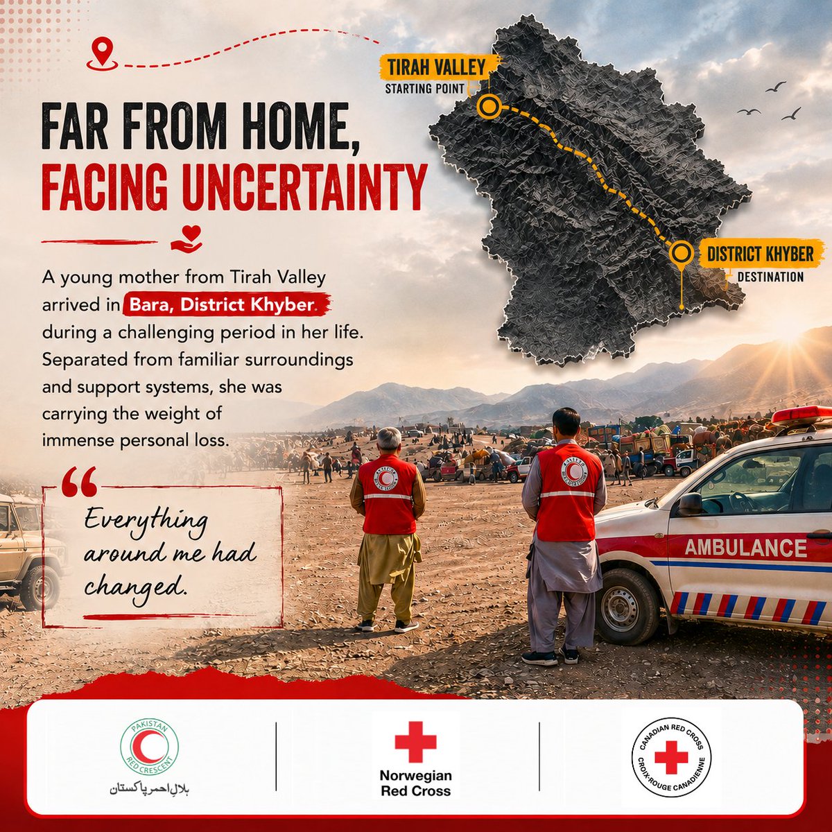 prcsma's tweet photo. From loss to hope
With psychosocial support from @PRC_official, supported by @rodekorsnorge &amp; @redcrosscanada, a grieving mother found strength, healing &amp; hope for the future.
Together, we restore dignity, resilience &amp; human connection. 
#HumanityFirst #MentalHealth https://t.co/aOBHzSd6zw