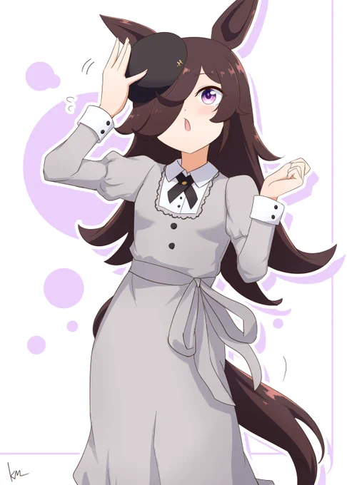 おめかしライス #ウマ娘 #ライスシャワー