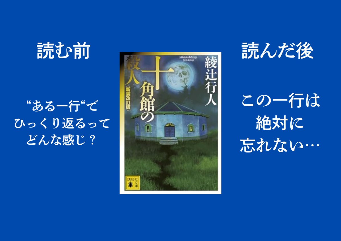 名作ミステリー小説を「読む前」と「読んだ後」で感想をまとめてみまし