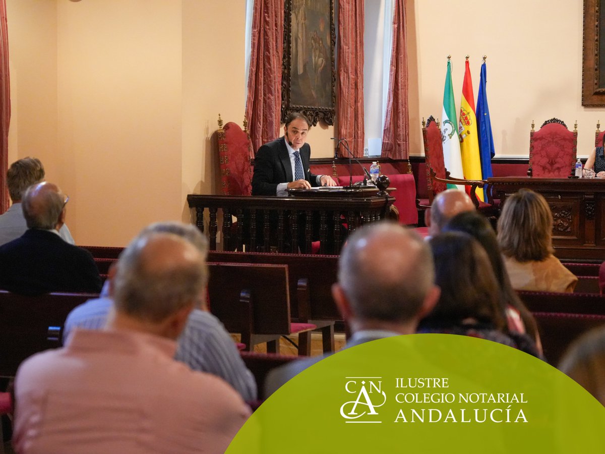 CNotarialCNA's tweet photo. ▶️ Nuestra sede de Sevilla acogió la conferencia de Carlos Mª García Campuzano, notario de Sevilla, sobre poderes preventivos, una herramienta clave para anticipar la gestión de asuntos personales y patrimoniales ante una futura discapacidad.
Organizó: @AcadSevNotaria https://t.co/srqbt2VLdq