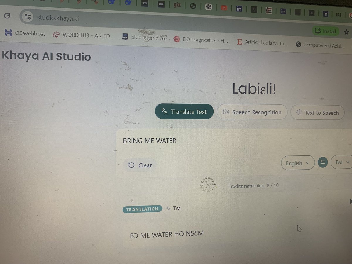 bowyerquotes's tweet photo. @KhayaAI please fix this https://t.co/vXnU7Gfzyt
