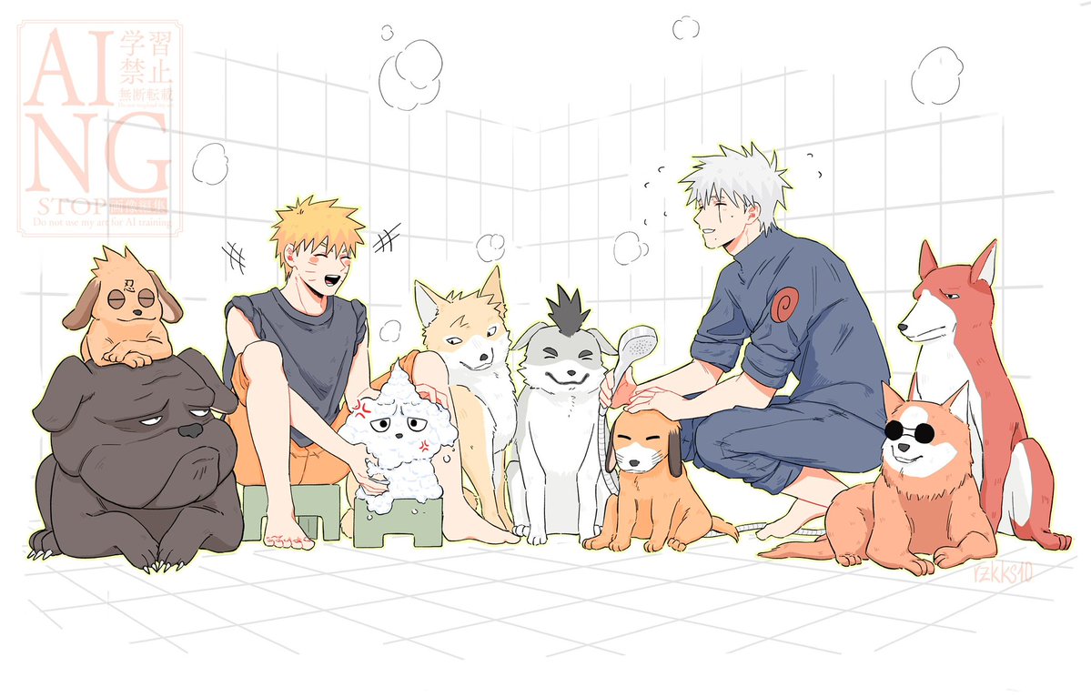 rzkks10's tweet photo. カカナル🐶🫧 https://t.co/c4nfIm0jM2