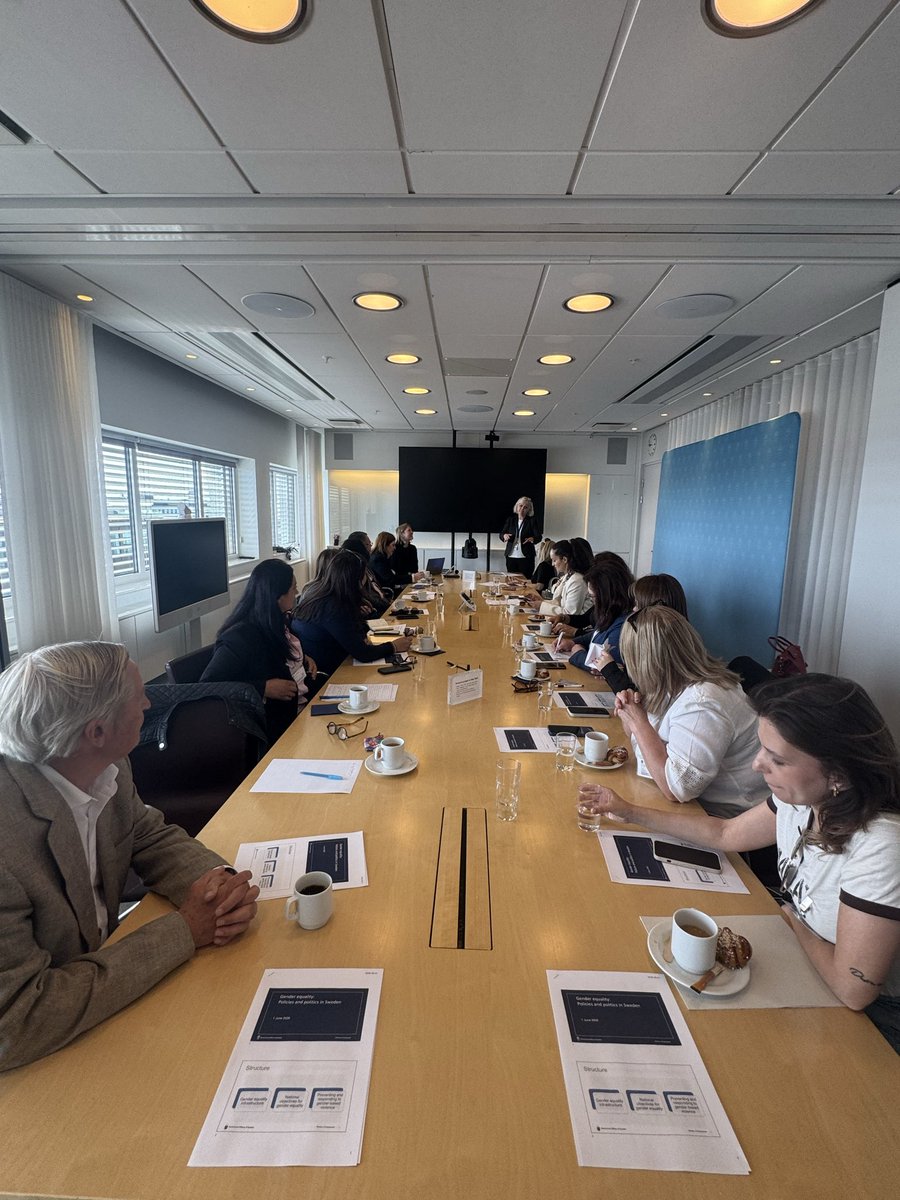 UNDPAlbania's tweet photo. @RandiDavisUNDP @SwedeninAL @EntelaLako @etleva_sheshi @ErjolaV @HaklajAlketa Reps of Ministry of Gender Equality walked us through national policies&amp;governance frameworks — seeing how #Sweden embeds gender equality at the heart of gov. 
At Unizon, we heard directly from those running the country's network of women's shelters&amp;support services @SwedeninAL https://t.co/Us17BA4TxI