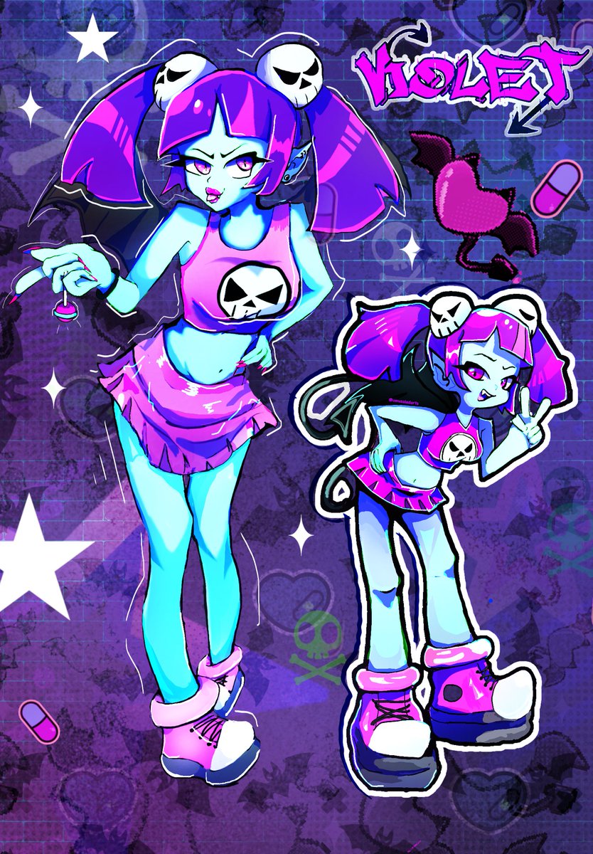 supersaladarts's tweet photo. violet - cel damage overdrive https://t.co/e5MrBwPOpA