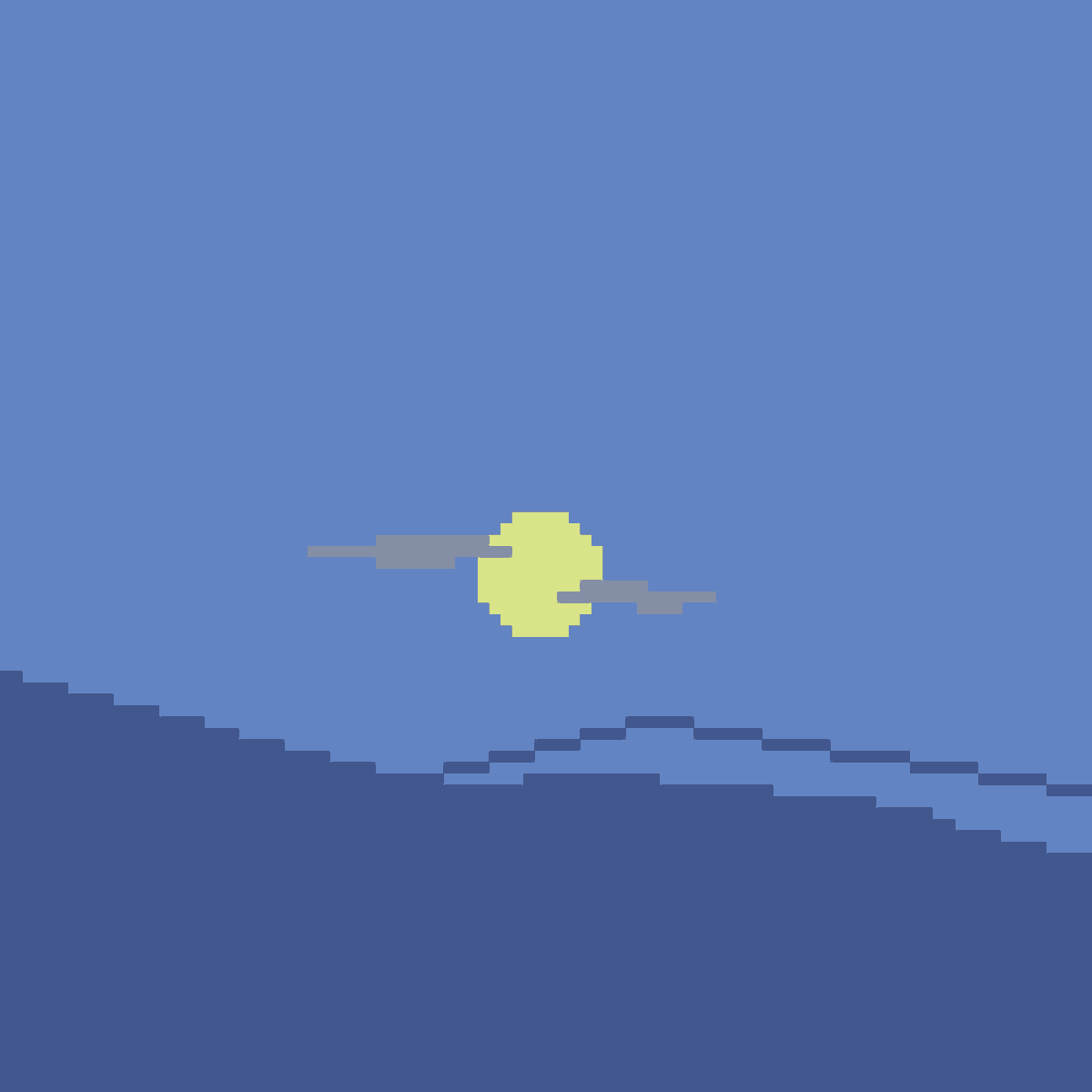 Vvco19O's tweet photo. 月夜

#ドット絵　#pixelart https://t.co/kkezz9T4XQ