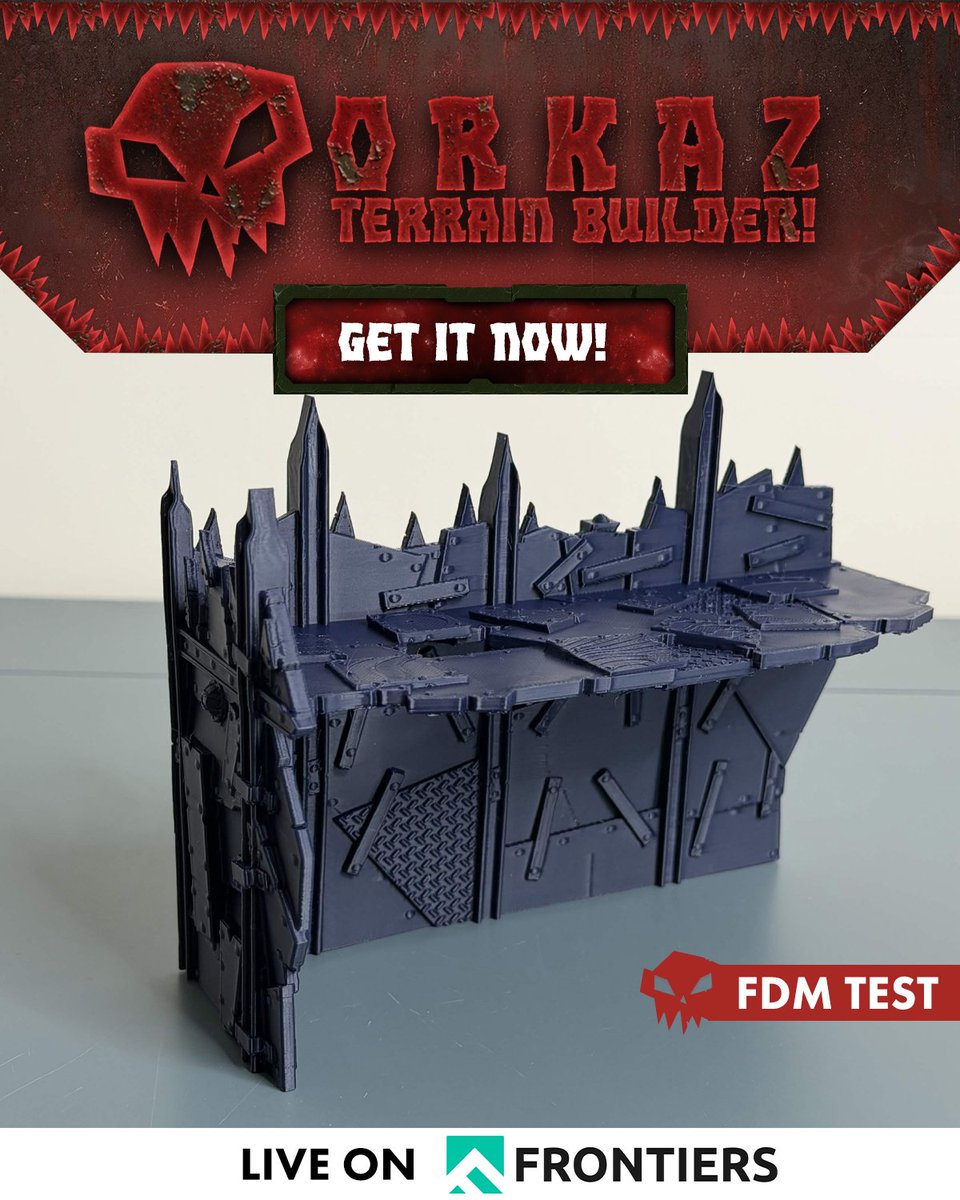 station_forge's tweet photo. THE FRONTIER IS LIVE AND YES, IT PRINTS ON FDM!

We put our FDMs to work, ran the tests, and we are thrilled to report:
Tap the link to back the Frontier project: https://t.co/kwaX5uwiB5 https://t.co/biI50MN54m