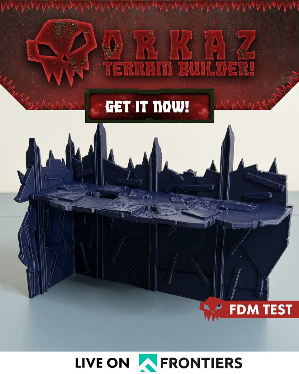 station_forge's tweet photo. THE FRONTIER IS LIVE AND YES, IT PRINTS ON FDM!

We put our FDMs to work, ran the tests, and we are thrilled to report:
Tap the link to back the Frontier project: https://t.co/kwaX5uwiB5 https://t.co/biI50MN54m