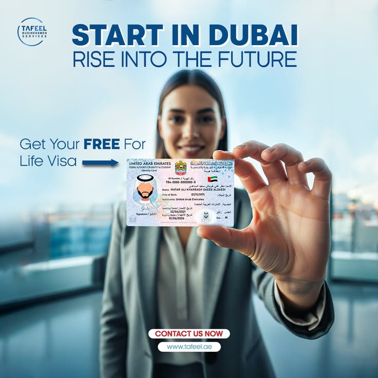 tafeel_setup's tweet photo. Introducing the Free for Life Visa. 
A one-time opportunity for lifetime residency benefits.

Fast &amp; Hassle-Free Process Contact us today for more information. 📞 Call/WhatsApp: https://t.co/4hc74nwXY4 
🌐 Visit: https://t.co/aaL8tcMWOi 

#BusinessSetupUAE #StartBusinessUAE https://t.co/iJNXYcsoWU