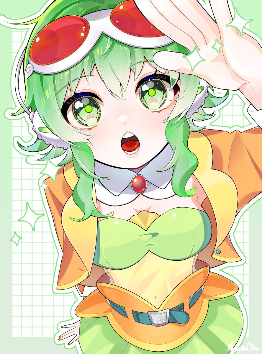 amata_o_ka_vo's tweet photo. ⭐️
 #GUMI https://t.co/1zGKXalK97