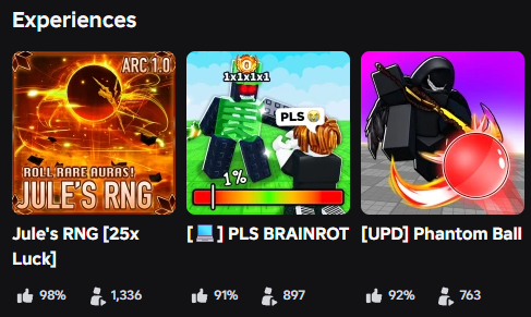 IDKStats's tweet photo. @classicdivines this group only has knockoffs of other popular games lmao https://t.co/LELTPTN0BC