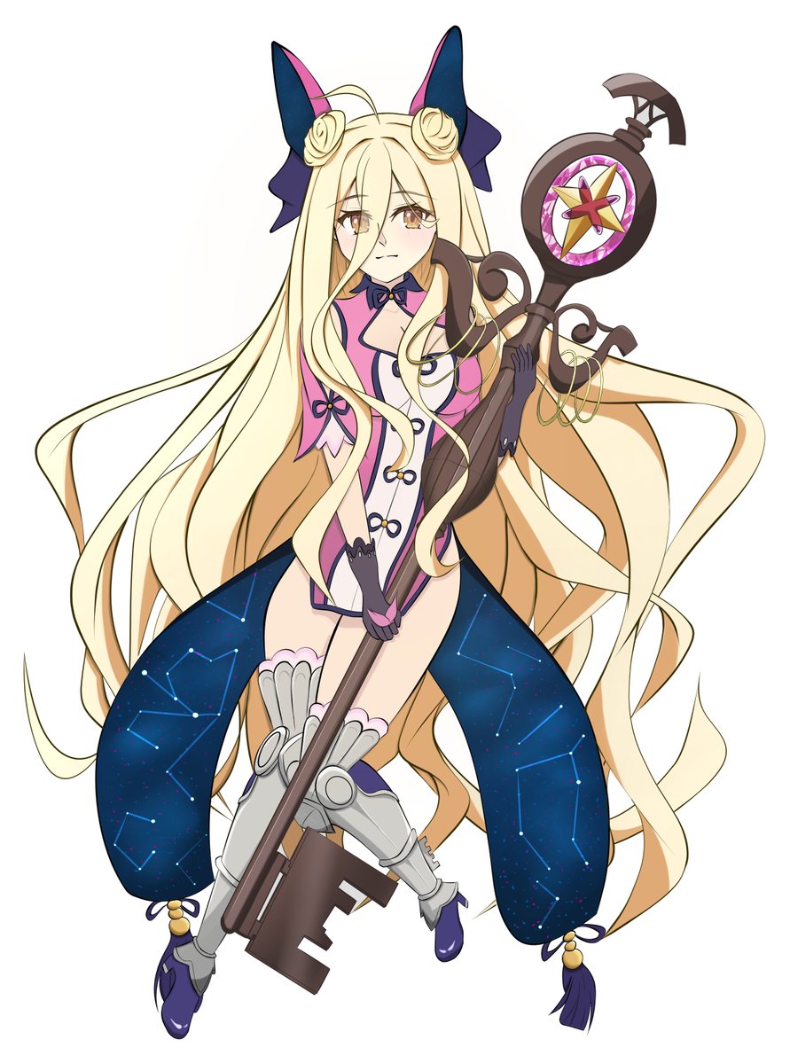 星宮六喰【封解主〈ミカエル〉】 全体絵を描くのが初めてで、色々と