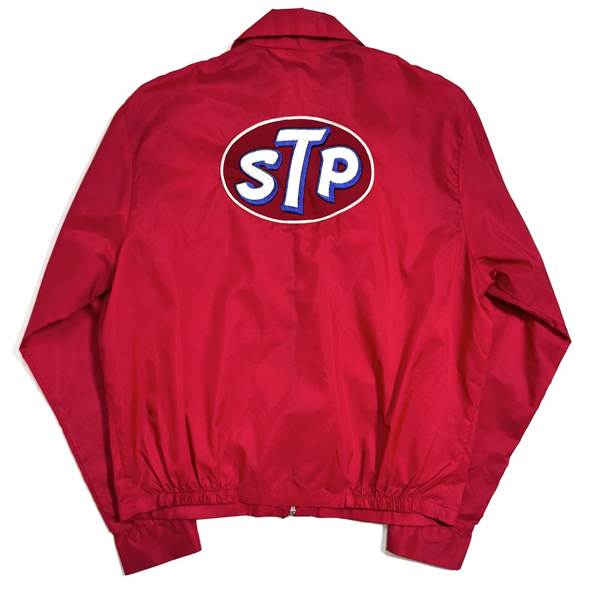 70s STP スタジャン 激レア大幅値下げ 70s STP NYLON RACING JACKETです。 サイズ M 肩幅 46cm 身幅 57cm
