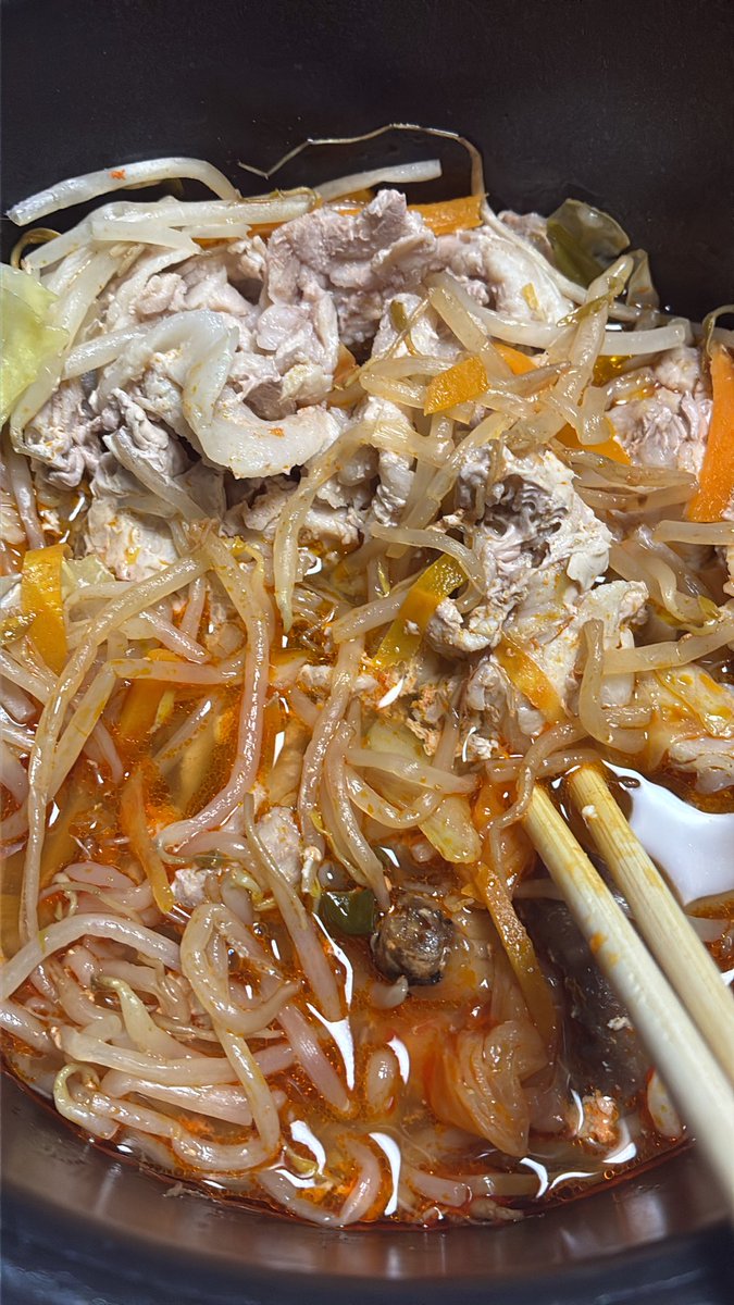802915's tweet photo. #トラック飯　
キムチ鍋 https://t.co/BbV5K8Bu6p