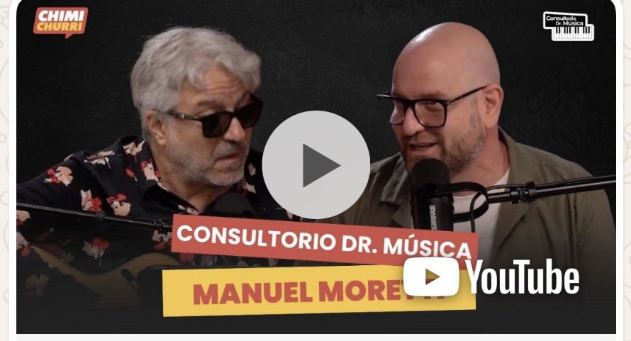 JManuelMoretti's tweet photo. A quien guste. 

Programa acerca de Canciones, las que nos formaron y algunas nuestras con @dariojalfin @estelares 

https://t.co/BKWyMNeW3h https://t.co/7uKM47OScE