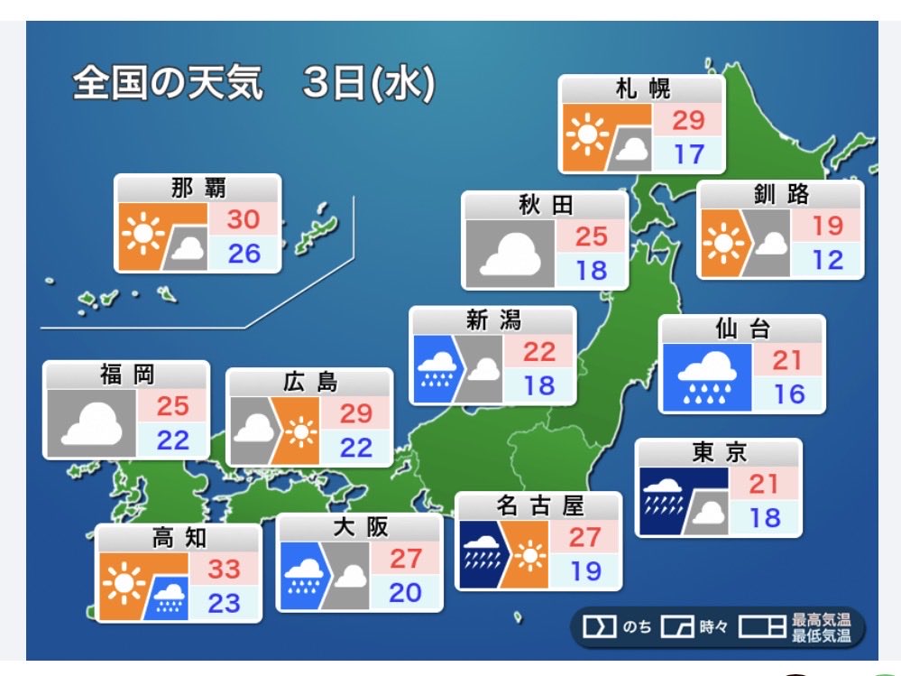 tall_jun's tweet photo. 6月3日の
　天気痛・気象病予報です

🌀台風6号の通過
東海は午前中　関東は昼過ぎにかけて
雨や風が強まる見込みです☔️🌪️
線状降水帯の発生の可能性があります‼️

天気痛・気象病を持っている方は
無理せずに休息するようにしましょう
夕方には荒天が落ち着いてきます

東北は太平洋側を中心に
夜にかけて雨の強まる所がある予想です☔️

関東や東北では気温が上がらず
昼間でも肌寒いくらいになります🥶
暖かくしておきましょう