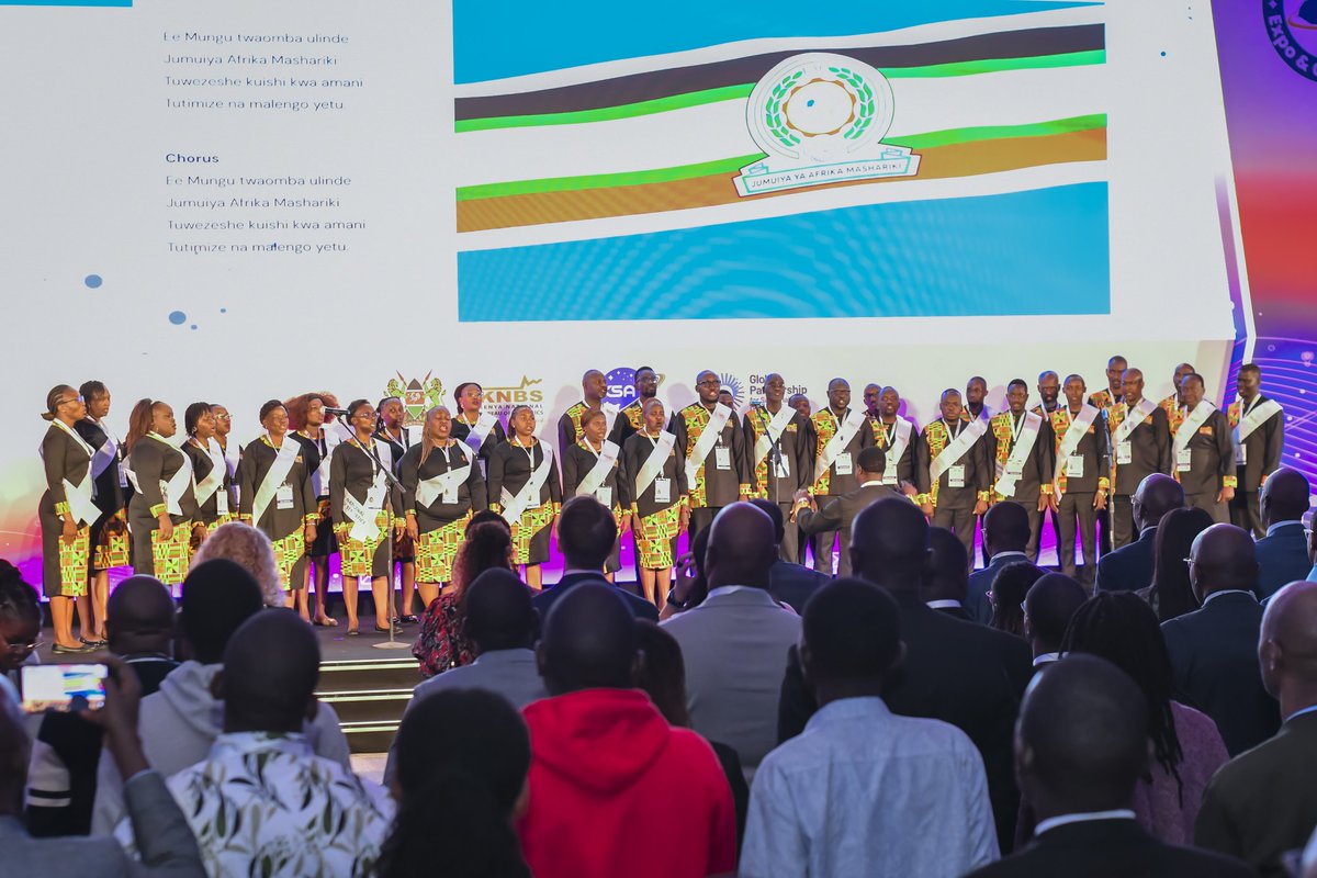 KNBStats's tweet photo. Highlights of Day 1 of the Global Data Festival and Kenya Space Expo &amp; Conference. More than 1500+ participants, 60+ countries, 50+ speakers have converged in Nairobi. We are 'Powering resilience, Innovation and Partnership through Data and Technology'. #GDFKSEC2026 https://t.co/7EtTb3v7dk