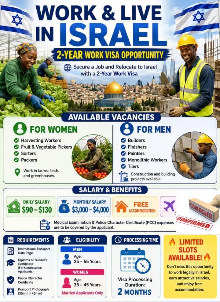 JoshOfJoshility's tweet photo. Service Fee included Flight Ticket💯

Slot is limited...🤷🏻‍♂️
#Travel #IsraelVisa #Japa https://t.co/2c42odFCWD