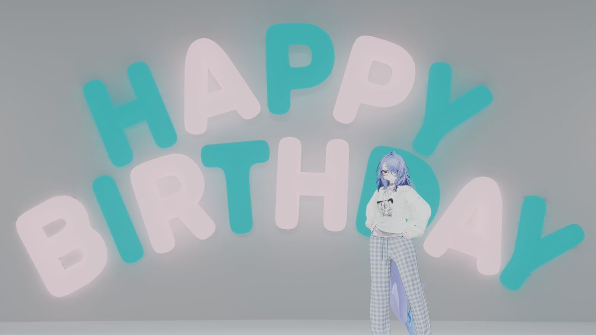 ASH0609_VRC's tweet photo. １週間後の今日（6月9日）は俺の誕生日～
ということで、誕生日インスタンスを開くので良かったら遊びに来てください🤟
今回はちょっとしたサプライズもあるのでお楽しみに！🥳

< 　日時　 > 06/09(火) 21:00 ~ 22:00
< 集合写真 > 21:30 ~ 21:40
インスタンスは【Friend Only】です！ https://t.co/ZfGwl0KenQ