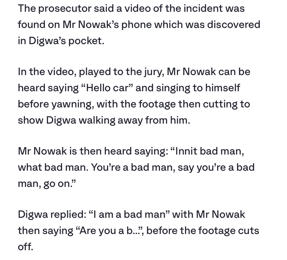 AleAleArsenal's tweet photo. @double_nnn @LickshotLippy A lot of people are missing this part out. Doesn’t sound like he was just “peacefully walking home”. If you say this to someone, to me that sounds like you’re taunting them as you said. I’m not saying it justified what happened, but it could play a big part. https://t.co/bMXkcd02tD