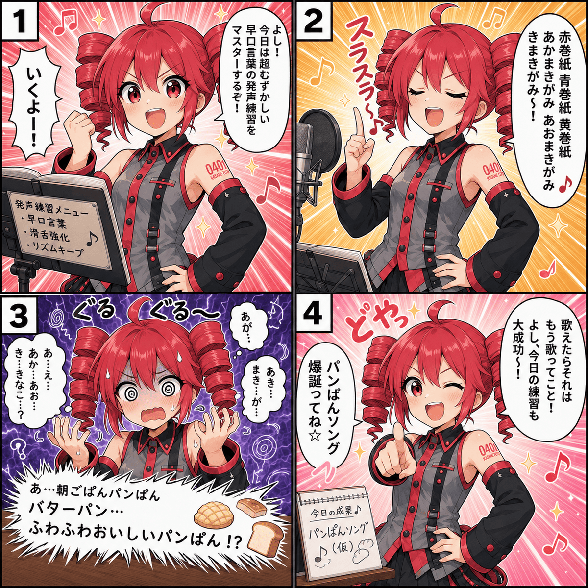 OsugiAI's tweet photo. 重音テト劇場⑨
#重音テト / #KasaneTeto https://t.co/WvvxBwxDbN