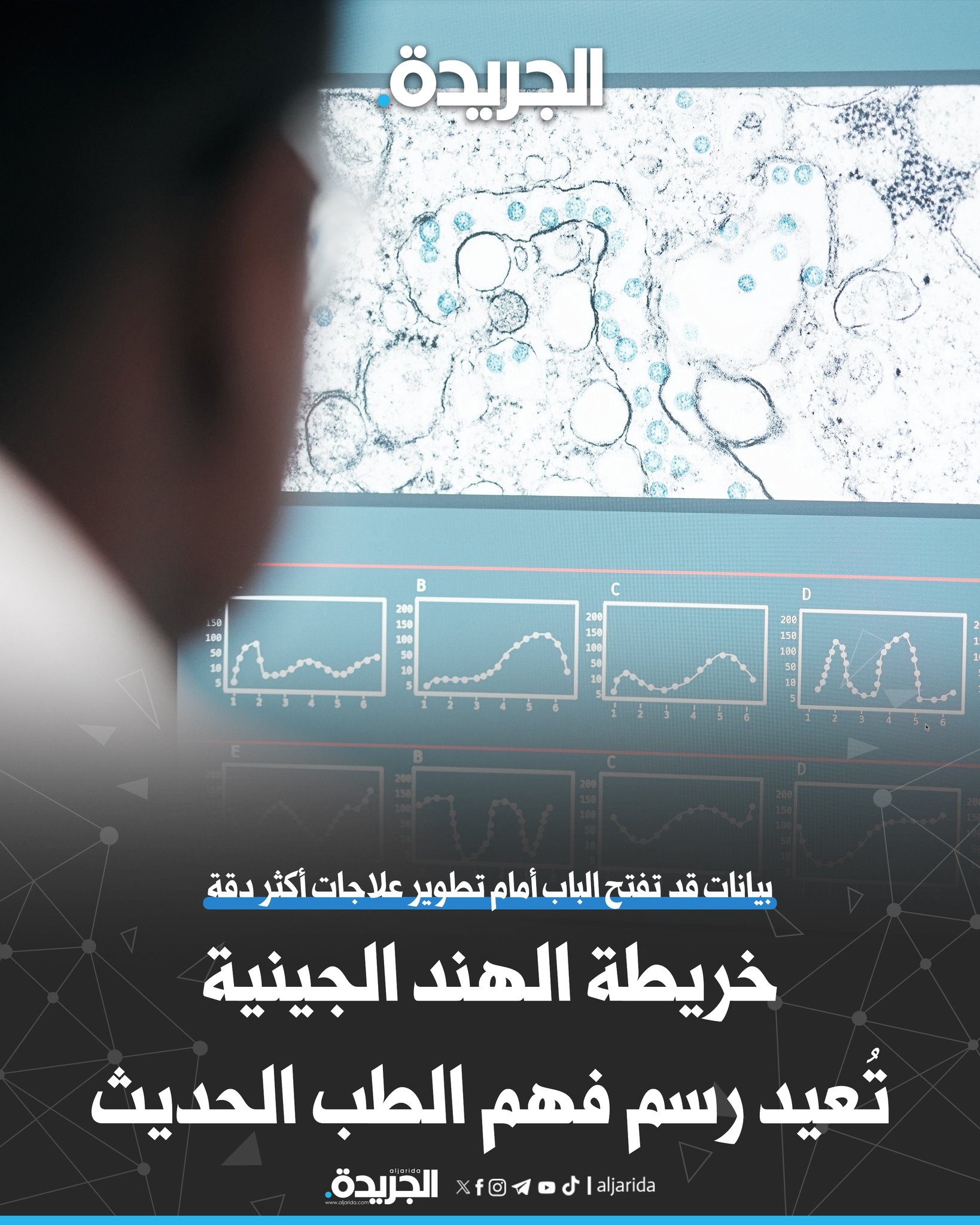 خريطة الهند الجينية تُعيد رسم فهم الطب الحديث. كشفت عن ملايين الطفرات المفقودة.. والفحوص التقليدية قد تفشل في اكتشافها. بيانات قد تفتح الباب أمام تطوير علاجات أكثر دقة وتحسين فهم الأمراض الوراثية 