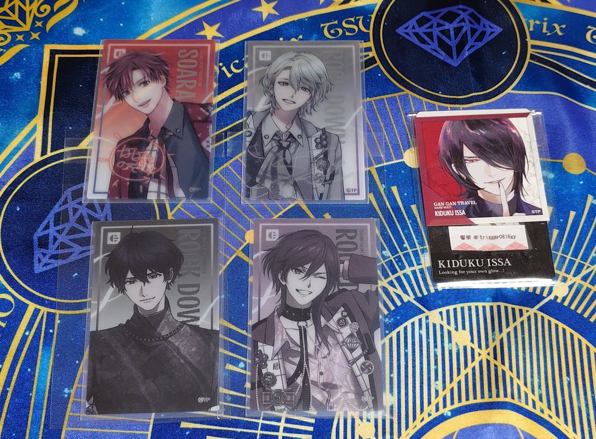 trigger0816gy's tweet photo. 【交換】 Vivid Runway ビビラン  ツキショ 

譲>
ピンナップコレクション:恋 涼太 望 翔 岳
レンチキュラーカード:望 翔 岳 ルカ
ステッカー:海 陽 孝明 優馬

求>同種 一紗

郵送希望
1点からでもお気軽にお声掛けください https://t.co/PDbzcJEmS3