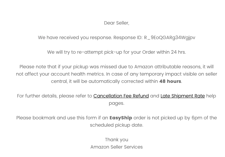 darshnakumari15's tweet photo. @amznsellerhelp @amznsellerhelp, please look into this on priority. Again, the pickup executive did not come. 
Escalation ID: R_4BWRVc7iRRaS36b

https://t.co/HtCUVfvBFz
#AmazonDelay #AmazonPickupDelay https://t.co/MbQIGLeICr