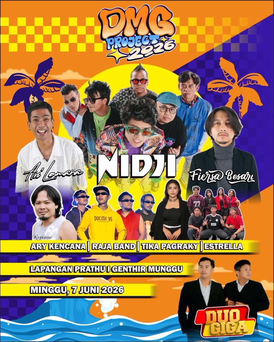 KawanFiersa's tweet photo. Bali, sampai jumpa di DMG Project 2026
. 
Minggu, 7 Juni 2026
Lap. Prathu I Genthir Munggu
. 
. 
info: https://t.co/Q8GfEYTusD https://t.co/93FdXDASQw