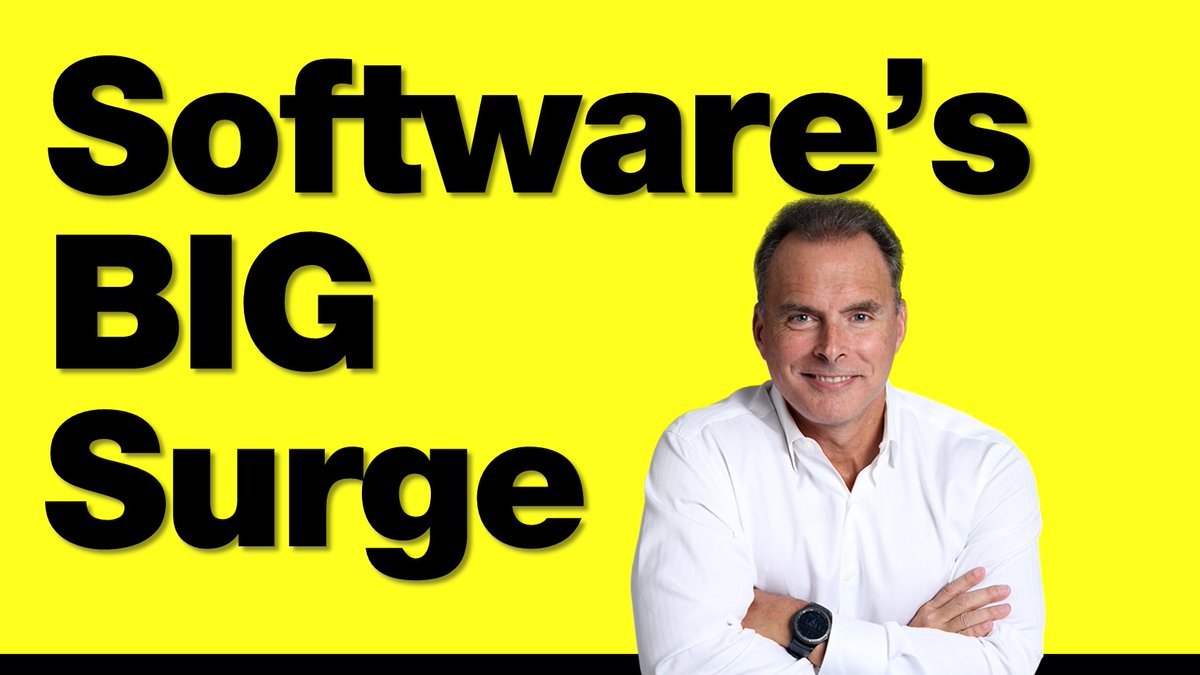 brentclanton's tweet photo. Software is leading the market higher as investors scramble back into the sector. 
Catch Lance Roberts' latest Before the Bell Report on our YouTube channel now (link is in comments below): https://t.co/McaOtg570p