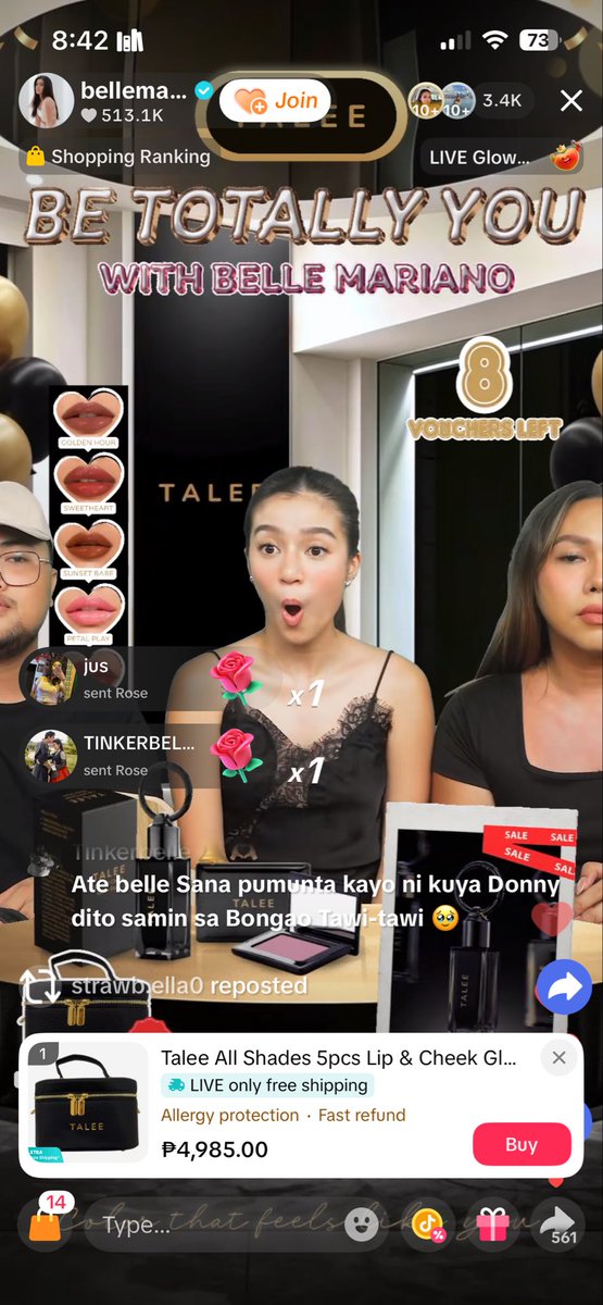 okeyDB's tweet photo. Ganda namn ng seller na yan😍
#BelleMariano https://t.co/KUMX4DpUMc