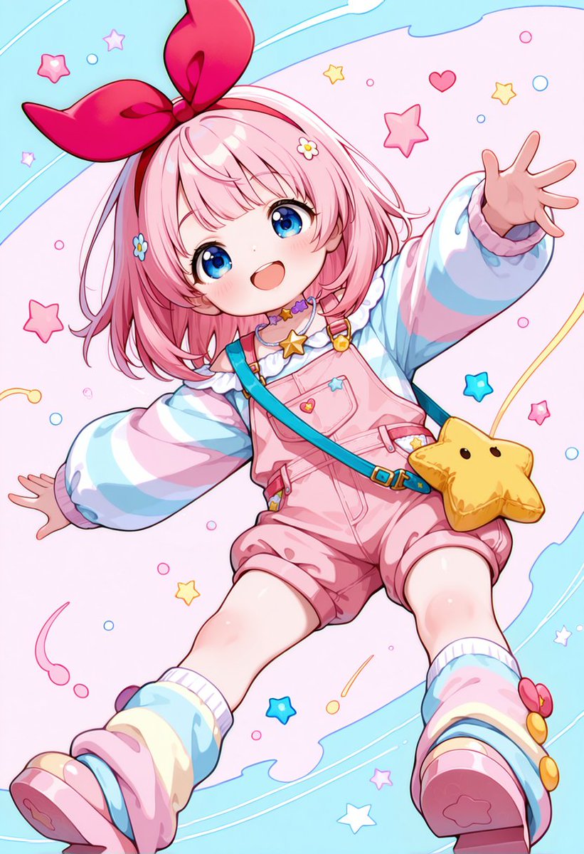 kussie9216's tweet photo. さっそく着させてもらいました💕
パステルカラーっていいですよね😊
#もきゅFashion #AIイラスト https://t.co/TPX8LBtORx