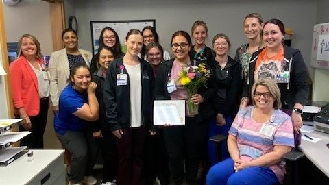 MercyCR's tweet photo. Congrats to MercyCare Tama's Ana, who received a Mercy Touch Award for her kindness &amp; time! "The patient was so grateful for Ana's assistance &amp; the clinic was touched by her quick willingness ... regardless of the personal time it took from her &amp; her family," her nominator wrote. https://t.co/ulvVM2XcCq