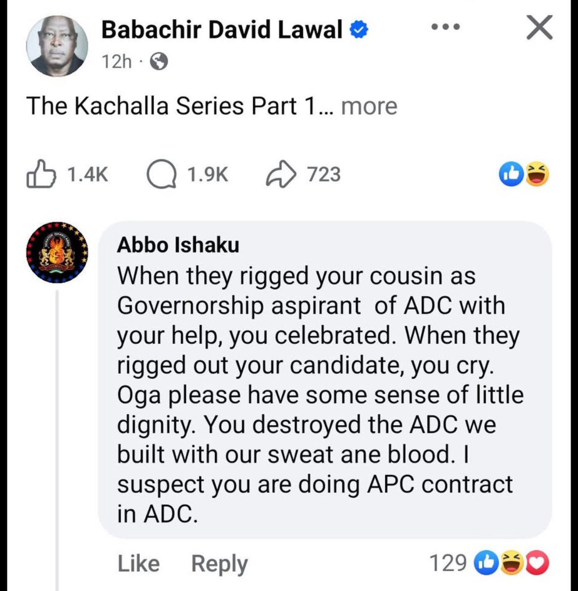 RealQueenBee__'s tweet photo. It's going to be a long week, these guys are trully determined to burry Atiku's political ambition.

It's obvious that 2027 is over for him, maybe he should start preparing for 2031! https://t.co/E9HUeKhdYR