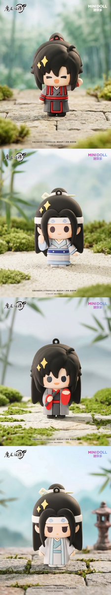MINIDOLLminido's tweet photo. 【MINIDOLL NEW GOODS】

Officially Licensed 魔道祖师"云深忆梦" Series

✨Mini Doll Keychain（4 designs）

🧸Size：6cm
📅Releases Jun.18

#minidoll #MDZS #MoDaoZuShi #魔道祖师 #蓝忘机 #魏无羡 https://t.co/PntVMRRsy3