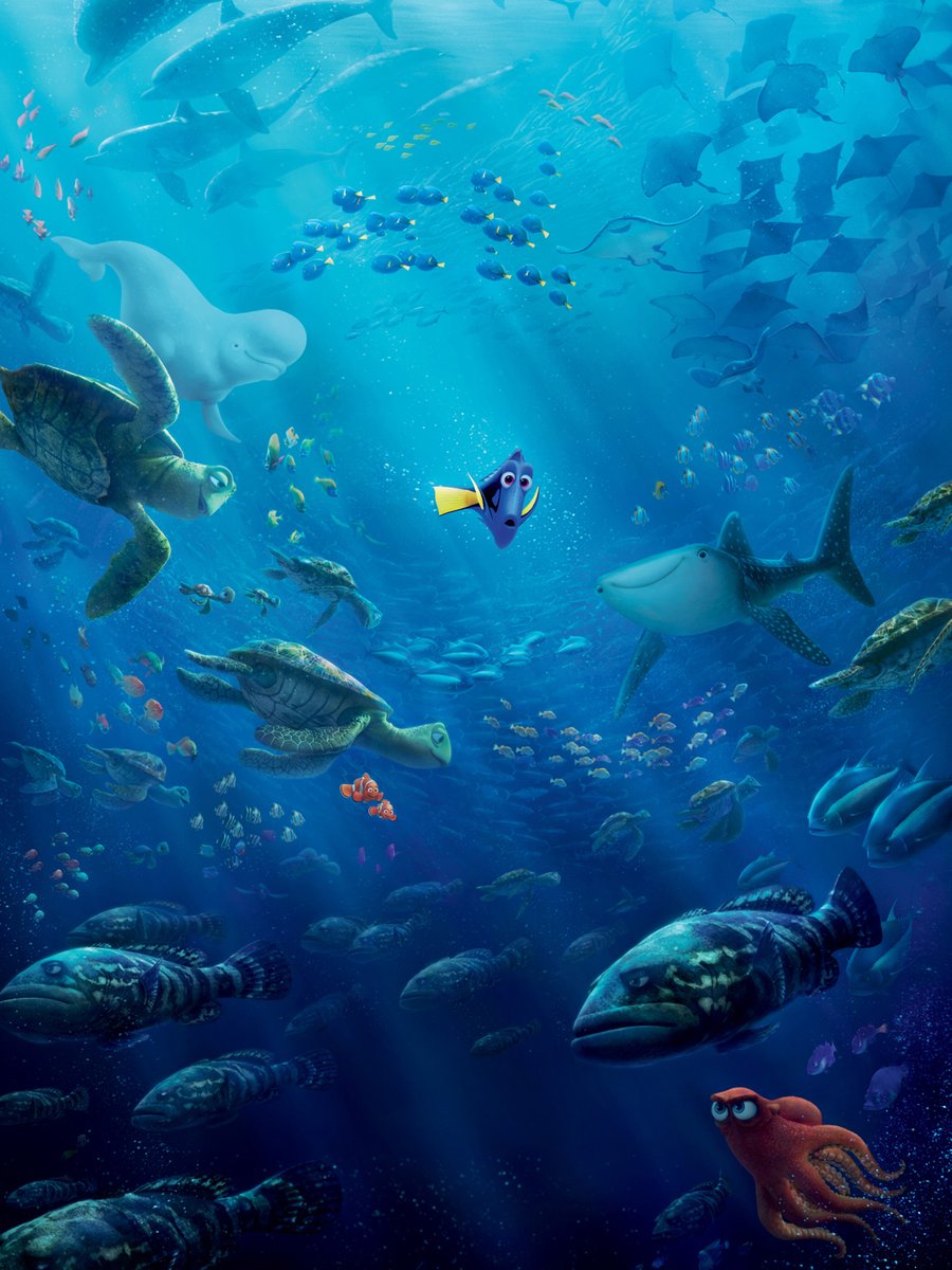 disneyjp's tweet photo. ㊗️『#ファインディングドリー』は今日で𝟭𝟬周年🐠💙

『ファインディング・ニモ』の旅から1年後。
忘れんぼうのドリーが、“家族の記憶”をたどる旅へ

個性豊かな海の仲間たちへ
お祝いのメッセージや好きなシーンなどを送ってね💬
🐠🐟🐬🦦🐬🦈🦭🐙🐢 https://t.co/091tAFUgWL