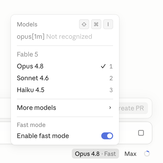 感觉 Opus 4.8 即使启用了 fast mode 也很慢，大家也是这样吗？