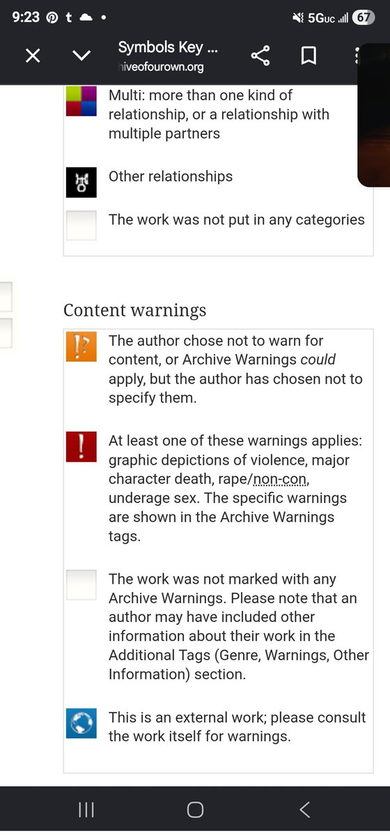 aiboufueled's tweet photo. @1982louies Chosen not to use archive warnings is the tag. It doesnt mean non apply. That tag is a warning in of itself and its best to just avoid fics like those if you're unsure. They did everything right. Its a perfectly valid tag that even AO3 put in its rules what ir means. https://t.co/l9YpjmwSGK