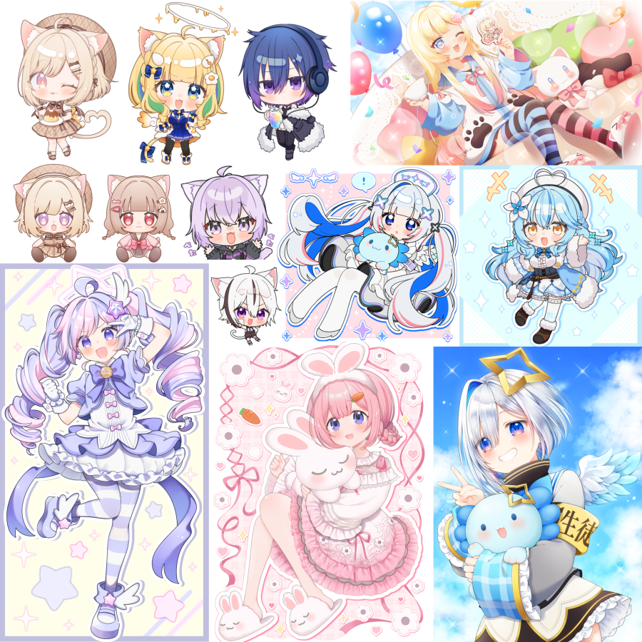 chimi_choco's tweet photo. #絵柄が好みって人にフォローされたい　
オリジナルの子を描いたり、好きなゲーム作品の子やVtuberさんのFAを描いたりしてます！
ミニキャラ（SD）から頭身まで、楽しく自由に描いてます。
可愛くてキラキラしているイラストが得意です！
沢山の方と出会えたら嬉しいです！
よろしくお願いいたします！ https://t.co/ps30oFzqQJ