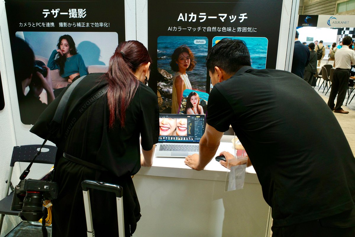 PixPretty_JP's tweet photo. 【PHOTONEXT 2026 最終日】

会場は本日も多くの来場者で賑わっています！

PHOTONEXT 2026にご来場の皆さま、当ブースへお越しいただいた皆さま、本当にありがとうございます。

展示をご覧いただけるのも、いよいよ本日が最後です。
少しでも気になっている方は、ぜひブース番号「42」までお越しください。
最後まで、皆さまのご来場を心よりお待ちしております！

📍ブース番号：42

#PHOTONEXT2026 #PHOTONEXT #pixpretty