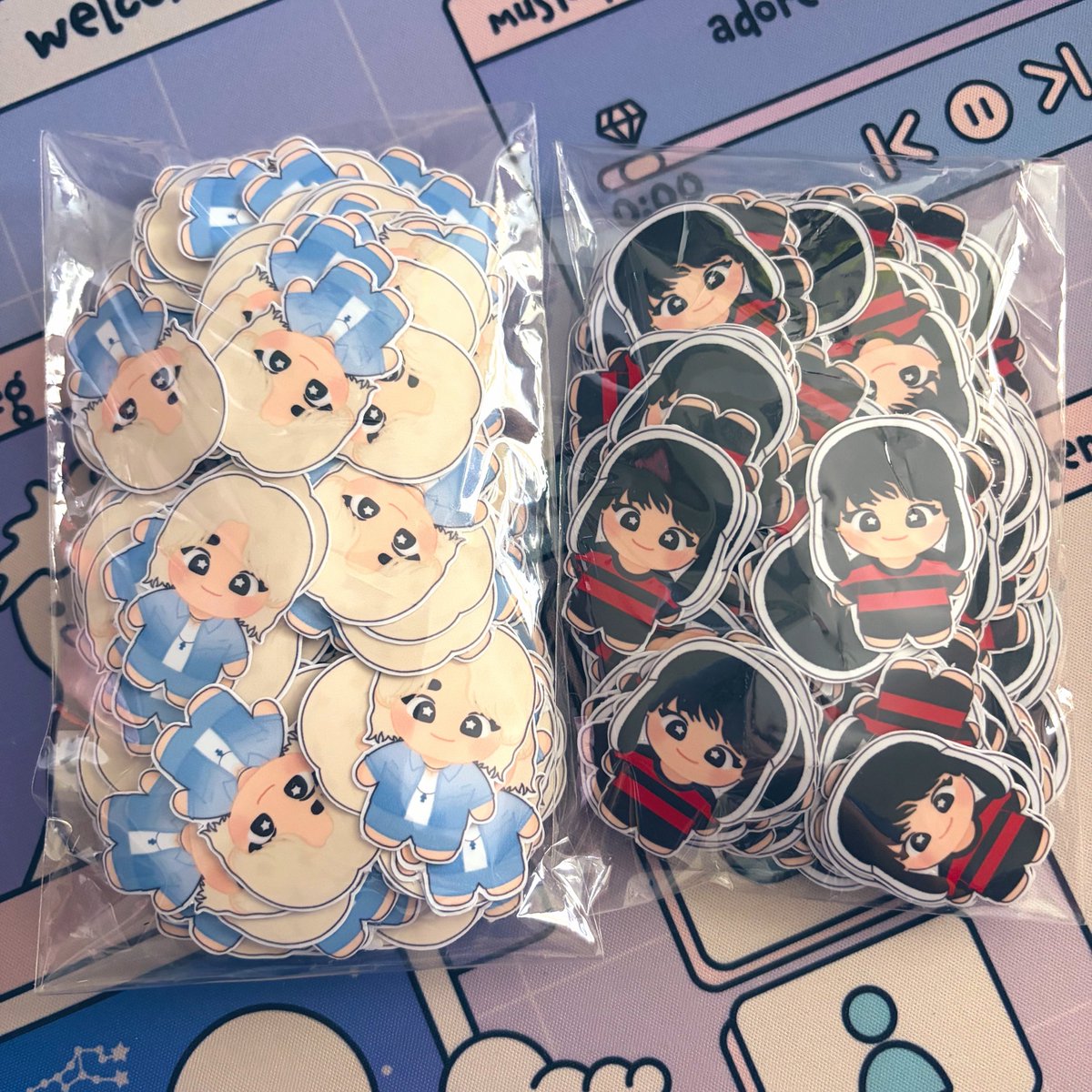 kxthniss's tweet photo. super ganda ng quality ng stickers. kala ko rush ung order ko sa bilis dumating. hehe. 

thanks @MurPrint_PS 

next time uli. 🥰 https://t.co/0Q8K1wmSNC