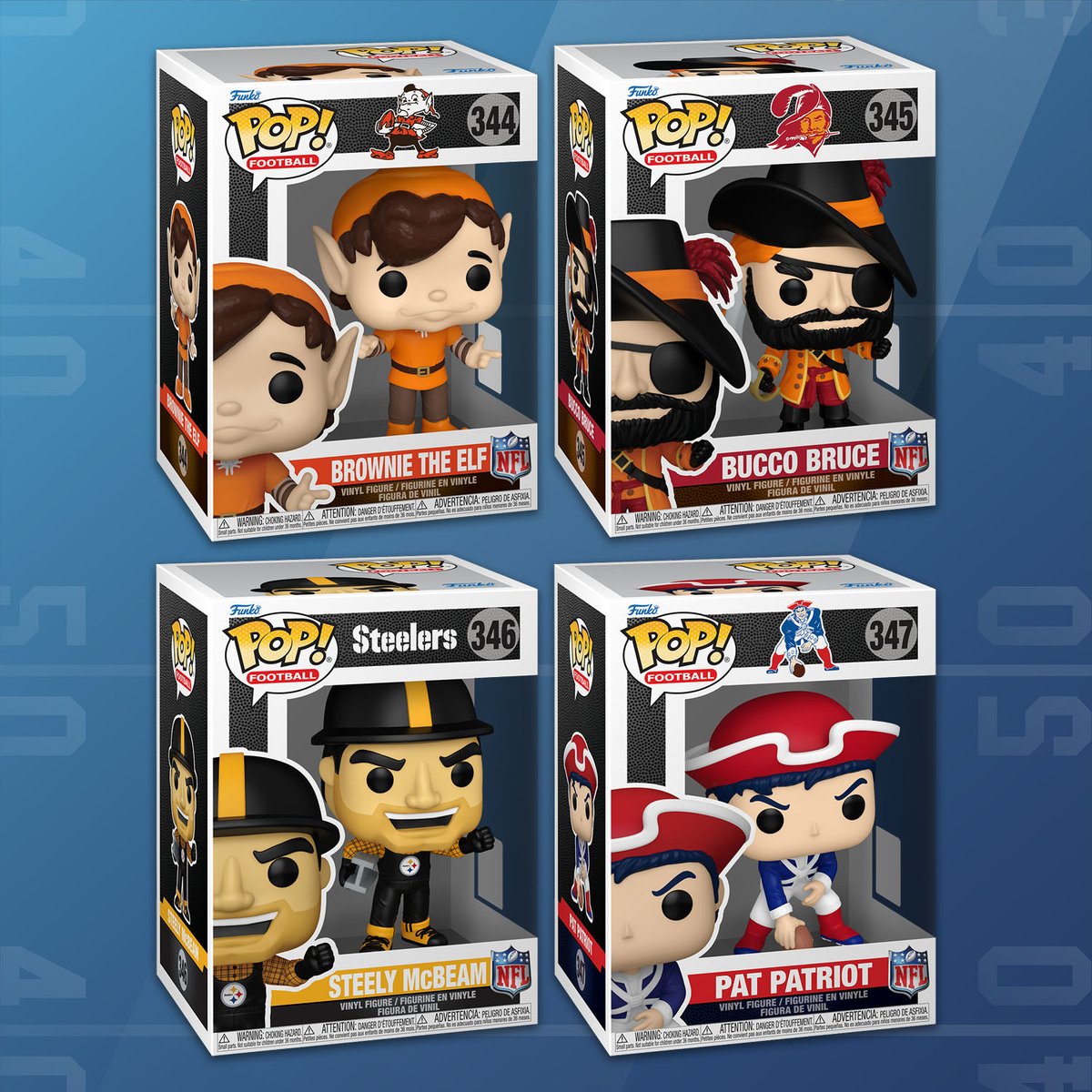ScarletJokerTWT's tweet photo. New NFL Mascot Pops are now available for Pre-Order! #Ad

Entertainment Earth: https://t.co/EiASopezVC
Amazon: https://t.co/Dw9hreJE0g

#Funko #FunkoPop #NFL https://t.co/nf1kD9awus